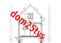 PROJEKT DOMU 35M2 MUROWANY “WYSOKI”