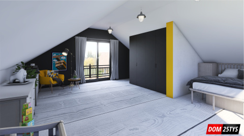 PROJEKT DOMU 50M² “REKREACYJNY” Z BALKONEM PROJEKT DOMU 50M² “REKREACYJNY” Z BALKONEM