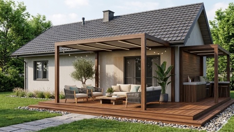 Projekt 70 m2"Adaś" MIESZKALNY na Pozwolenie
