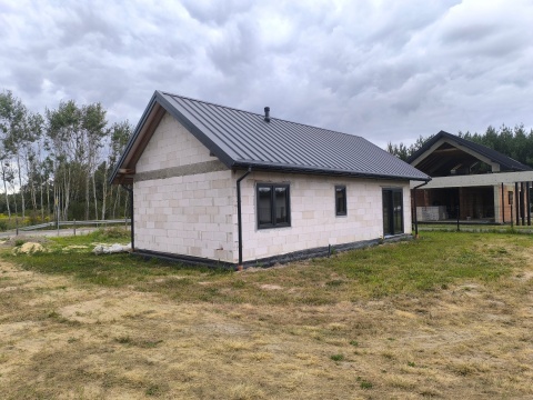 Projekt 70 m2"Adaś" MIESZKALNY na Zgłoszenie odbicie lustrzane