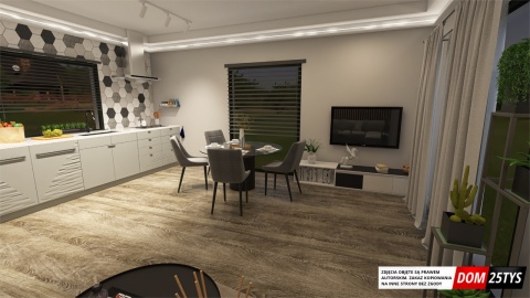 Projekt 98 m2"Adaś" MIESZKALNY na Pozwolenie