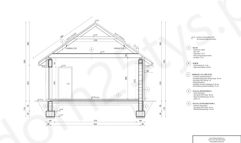 Projekt garażu WAGHouse z antresolą