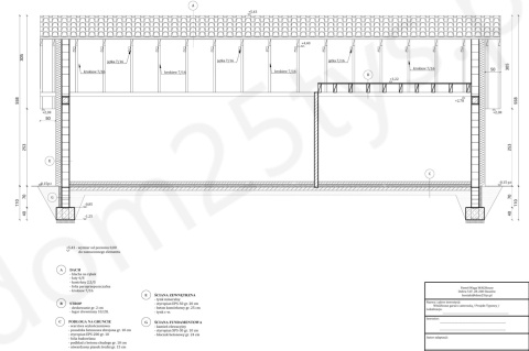 Projekt garażu WAGHouse z antresolą